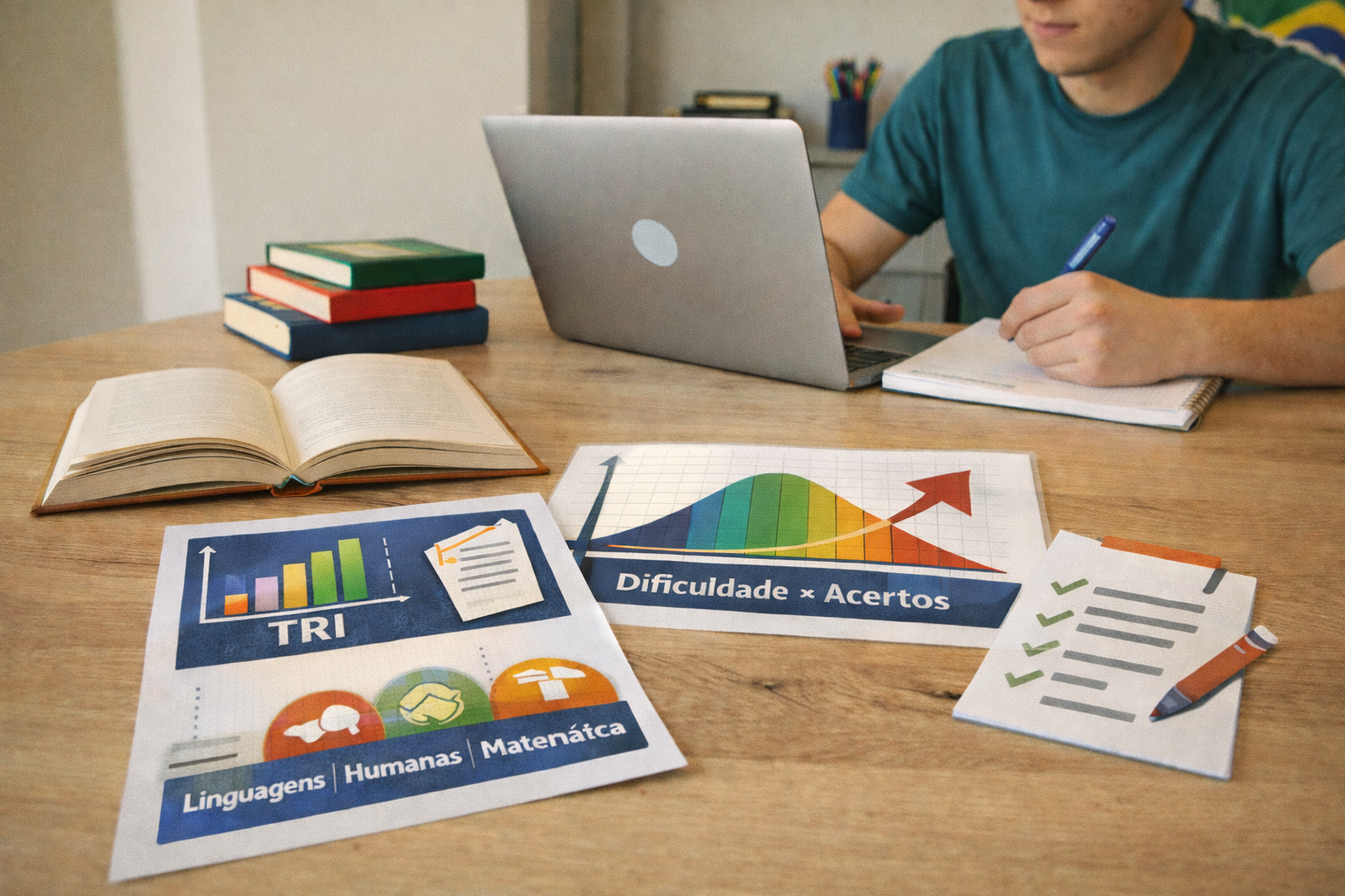 COMO FUNCIONA A PONTUAÇÃO DO ENEM