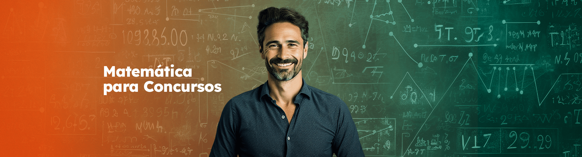 Banner Desktop Matemática para Concursos