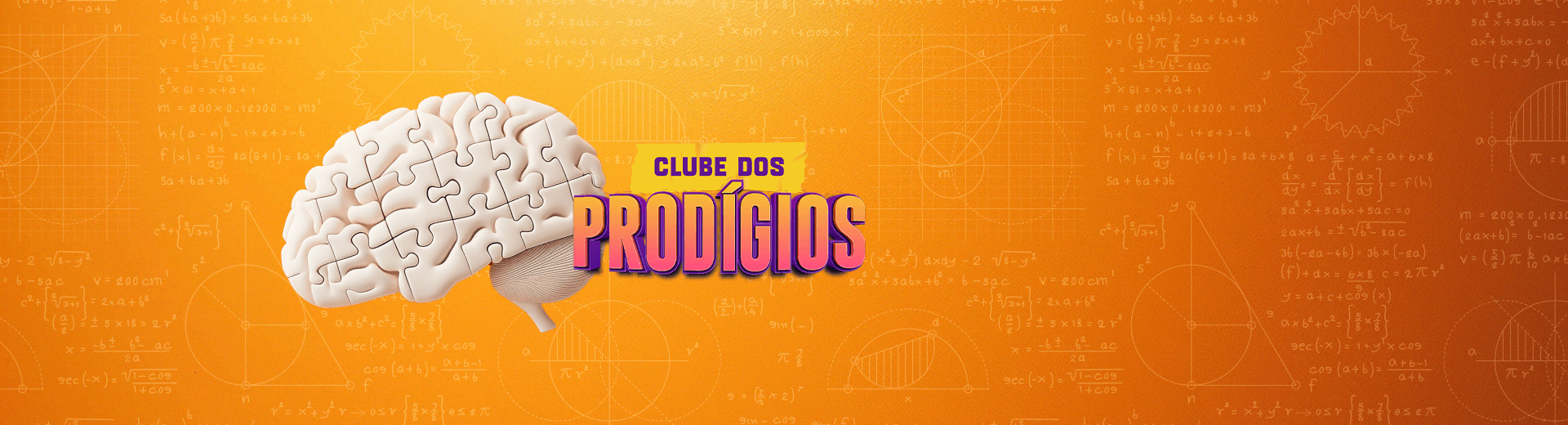 Banner Desktop Clube dos Prodígios: Enem e Vestibulares