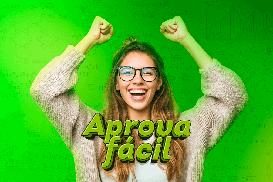 Banner Mobile Kit Aprova Fácil: Apostilas para Enem e Vestibulares