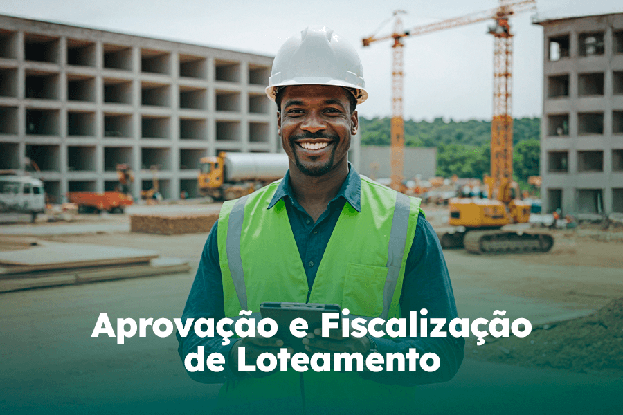 Banner Mobile Aprovação e Fiscalização de Loteamento